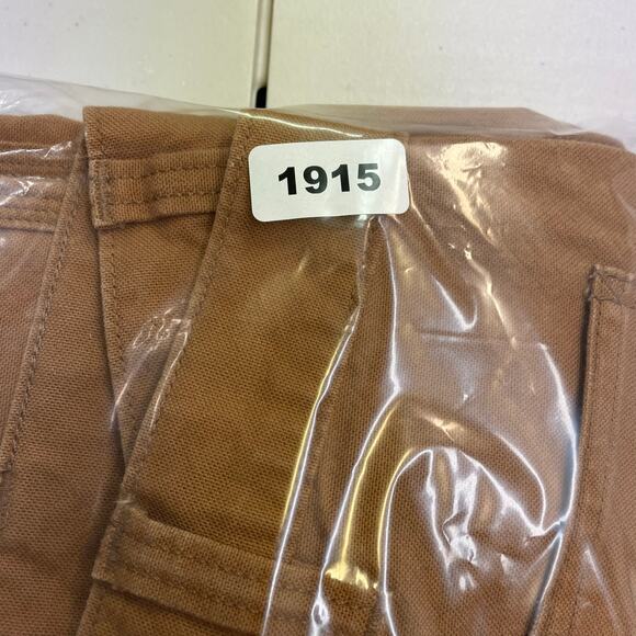 Carhartt Relaxed Fit Tan Canvas Workwear Utility Pant Jeans size 36X32 - Picture 16 of 16